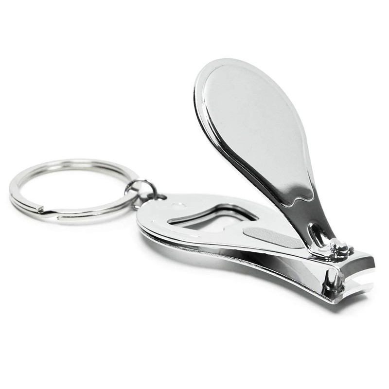 Elechobby Zinc Nail Clipper Bottle Opener Keychain