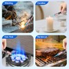 Torch Lighters Butane Lighter 2 Pack Windproof Adjustable Jet Flame