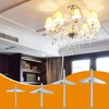 Pack of 34 Tilting Dowels, M3 M5 M6 Self-Drilling Plasterboard