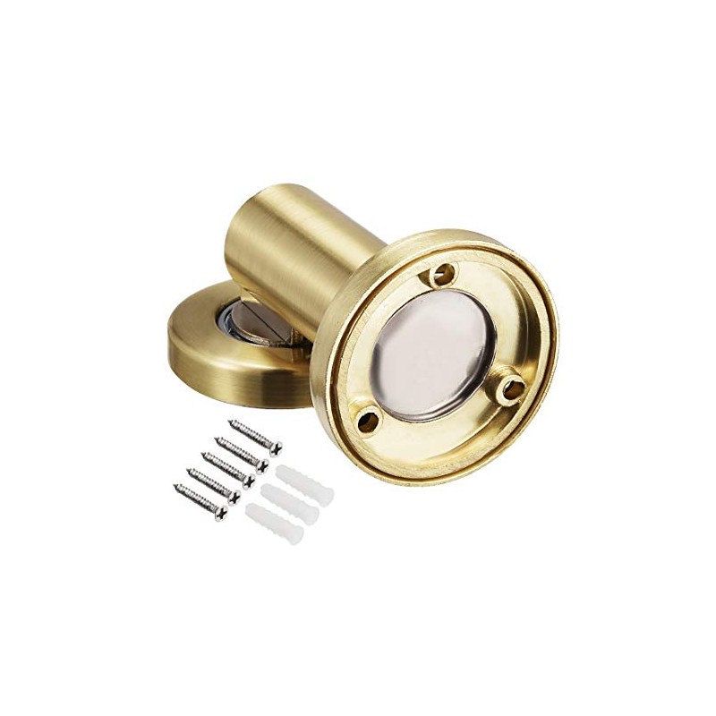 sourcing map Zinc Alloy Door Magnetic Catch Holder Stopper Doorstop