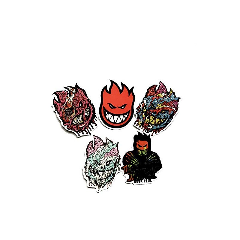 18PCS Spitfire Stickers for Laptop Motorcycle Bicycle Skateboard Luggage Decal