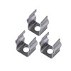 Qianly Set of 3 Replacement Clips for Side Brush on