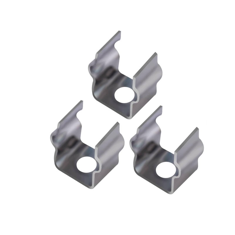 Qianly Set of 3 Replacement Clips for Side Brush on
