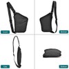 OSOCE Anti-Theft Waterproof Shoulder Backpack Sling Chest Crossbody Bag Cover