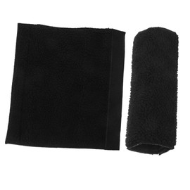 ORFOFE Wheelchair Pads Plush Armrest Covers Supportive Cushions for Office Wheelchairs Easy to Install Black Pair
