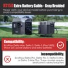 XT150 Extra Battery Cable Compatible with EcoFlow Delta Max, Delta