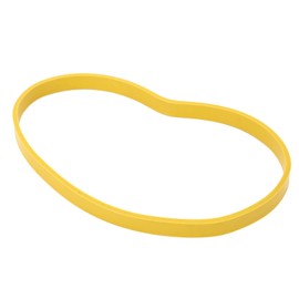 2PCS Band Saw Tires Woodworking Non Slip Rubber Tire Replacement for 8in Bandsaw Wheel Tire Yellow 0.12in Thickness