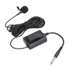 236in Wired Lavalier Microphone Clip On Lapel Condenser Mic for