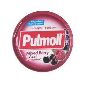 Pulmoll Mixed Berry + Vitamin C (Sugar Free) with Gift from 5 x 45 g Dekond