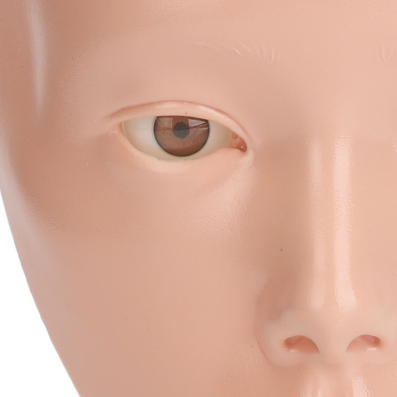 5D Cosmetic Practice Face Set Silicone Reusable Makeup Mannequin Face