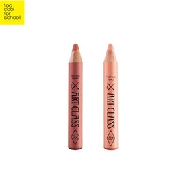 TOO COOL FOR SCHOOL Art Class Frottage Pencil 1.1g*2ea, Color 1#$%Color 2:15 PEONY TEA-12 MAUVE ON