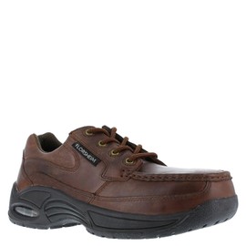 Florsheim Work Polaris Men's Oxford, 8 3E US, Copper