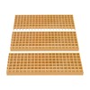 Silencear Fiberglass Molded Grating, 3 Pcs Fiberglass Drain Grate, Heavy