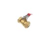 Brass Lever Ball Valve with Portable Handle Isolation Valve Compression