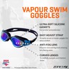 ZONE3 Vapour Swim Goggles - Anti-Fog Treated Lenses & 100%