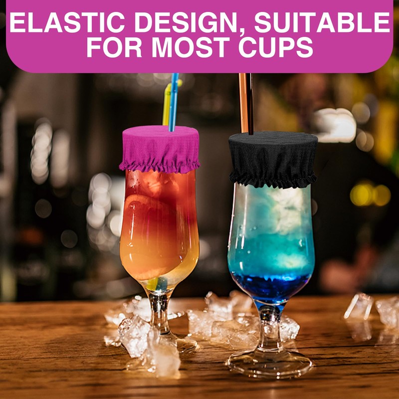 Xumann 15 Pcs Drink Covers Anti Spike, Cup Drinks Spiking