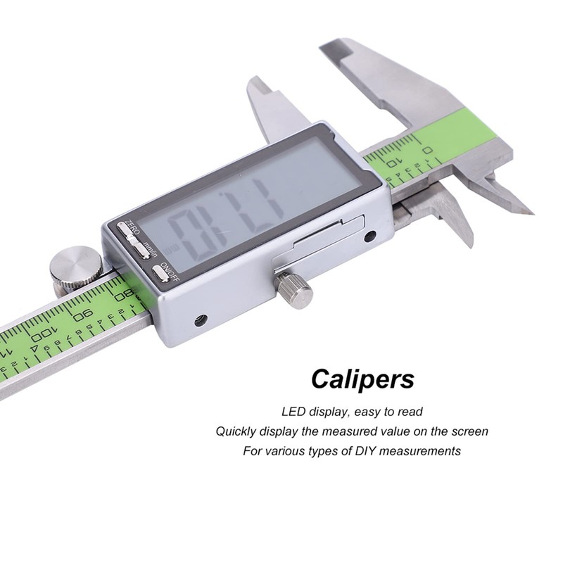 Fafeicy 150 mm Digital Caliper with LED Display, High Strength