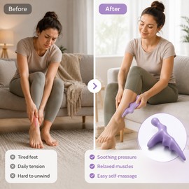 Handheld Foot Massage Tool Set for Relaxation – 3-Piece Pressure Point Massagers for Feet, Hands & Body
