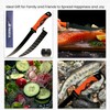 Pristis 9'' Fixed-blade Fillet Knife, High Strength 5Cr13MoV Stainless-steel Blade,
