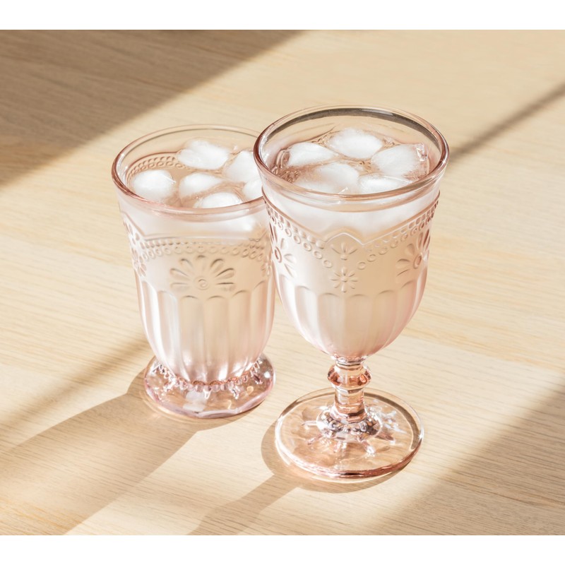 Abbott Collection 27-Desiree/GOB Flower Wine Goblet