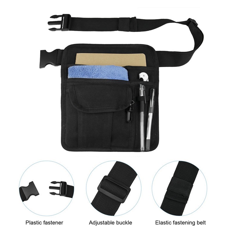 Apron Bag 12oz Canvas with Adjustable Belt Lightweight Tool Waist