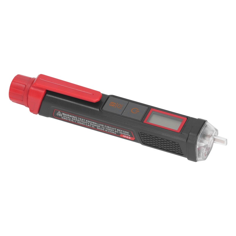 HT103 AC Voltage Tester Pen Waterproof Sound Light Alarm 12‑1000V