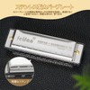 Chromatic Harmonica 10 Holes C Tone Silver and Black to