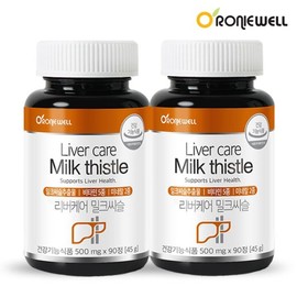 Loniwell 로니웰 리버케어 밀크씨슬 90정 x 2개 (총 6개월분) Roniewell Liver Care Milk Thistle 90 Tablets x 2 Packs (Total 6 Months Supply)