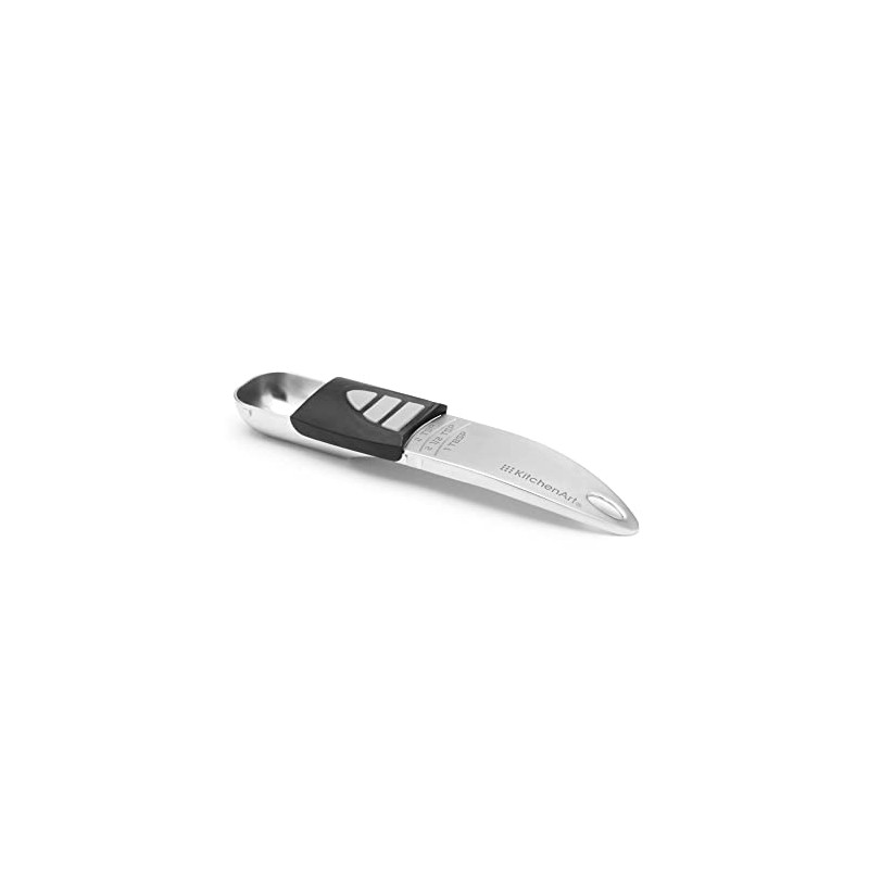 KitchenArt - Cucharada ajustable de acero inoxidable Pro Adjust-A-Cucharada