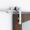 EaseLife 6 FT Stainless Steel Sliding Barn Door Hardware Track