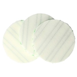 vhbw 6 x Polishing Pads Compatible with Kärcher FP 303 Suction Bean - Polishing Disc Set for Laminate Green White