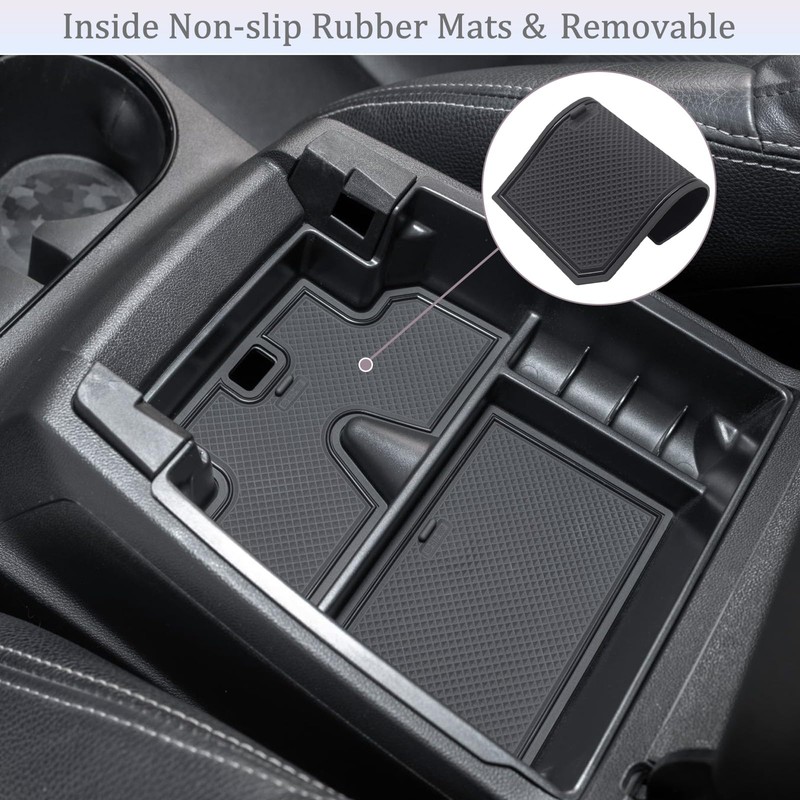 JDMCAR Center Console Organizer Compatible with 2023 2024 2025 2026