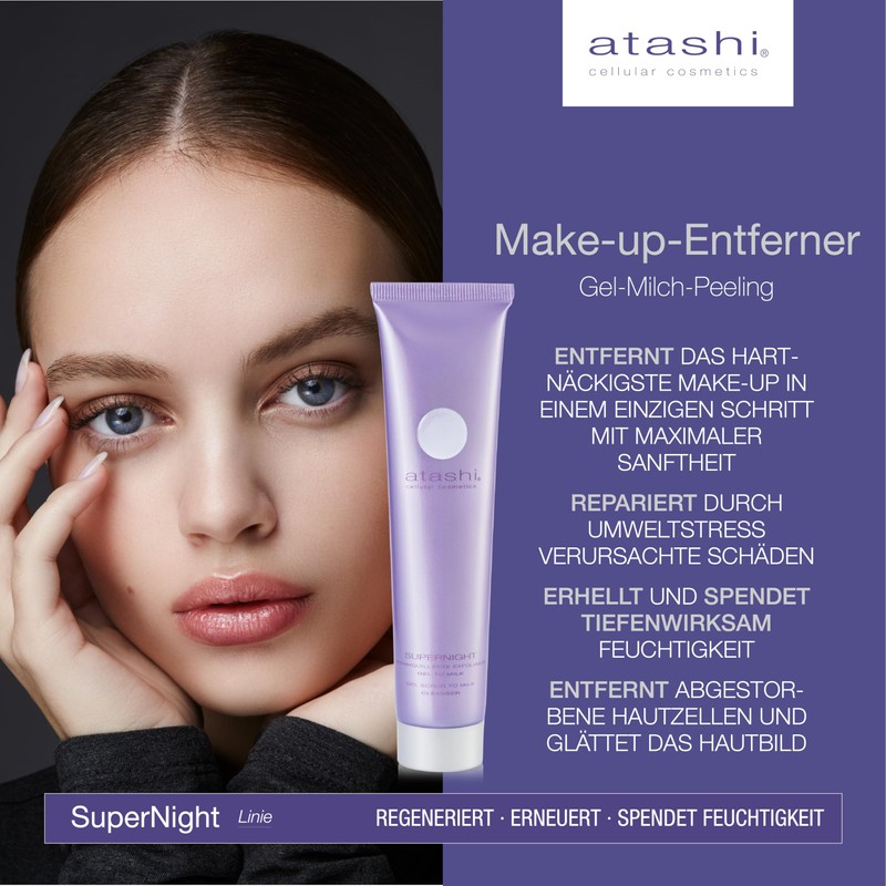 ATASHI SUPERNIGHT GEL TO MILK SCRUB 75 ML