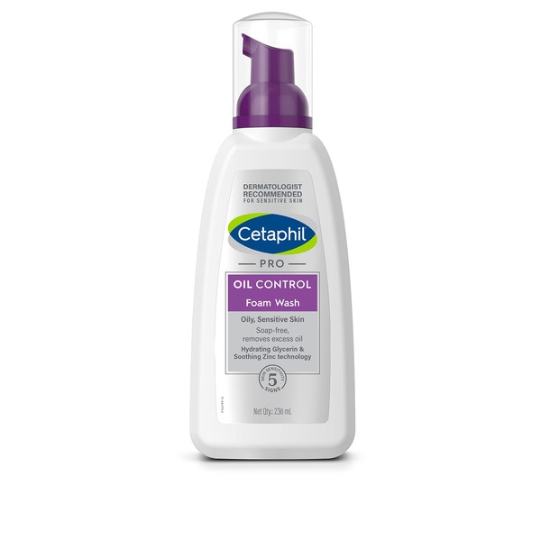 Cetaphil PRO Oil Control Foam Face Wash for Acne &