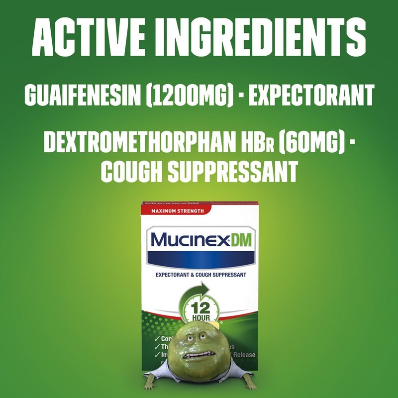 Mucinex DM 12 Hr Max Strength Expectorant & Cough Suppressant