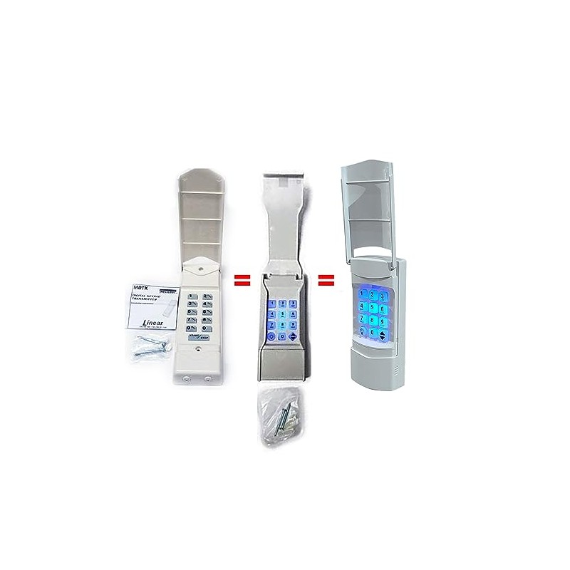 Linear Wireless Keypad DNT00094 Wall-mountable Backlit NMTK Replaces LPWKP Mega