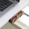 muso wood Cable Clips, Walnut Cord Holder, Cable Management Cord