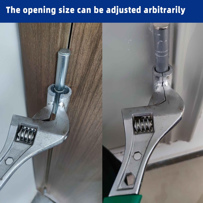TmeyDou Door Hinge Adjustment Tool, Hinges Gap Adjusting Wrench, Heavy