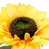 2Pcs Solar Powered LED Lamp Artificial Flower Light Garden Courtyard