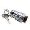REBEKAMODS Universal 12V 3 Wires Ignition Switch with Key, Off/On/(Start)