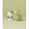 Lenox 896340 Merry Grinchmas Salt & Pepper Set, 2-Piece, Green,