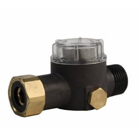 Erie Tools Aluminum Water Inlet Filter with Stainless Steel Screen for Pressure Washer Pump 3/4"