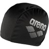 ARENA Polyester II JR, Cuffie da Nuoto Unisex Bambino, Nero,