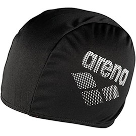 ARENA Polyester II JR, Cuffie da Nuoto Unisex Bambino, Nero, TU