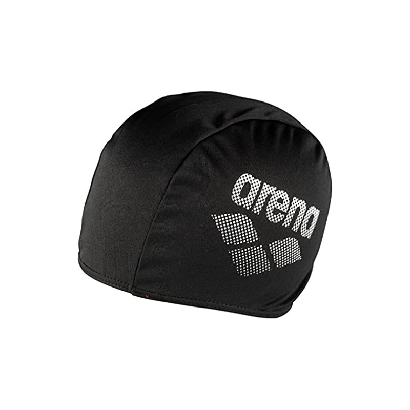 ARENA Polyester II JR, Cuffie da Nuoto Unisex Bambino, Nero,