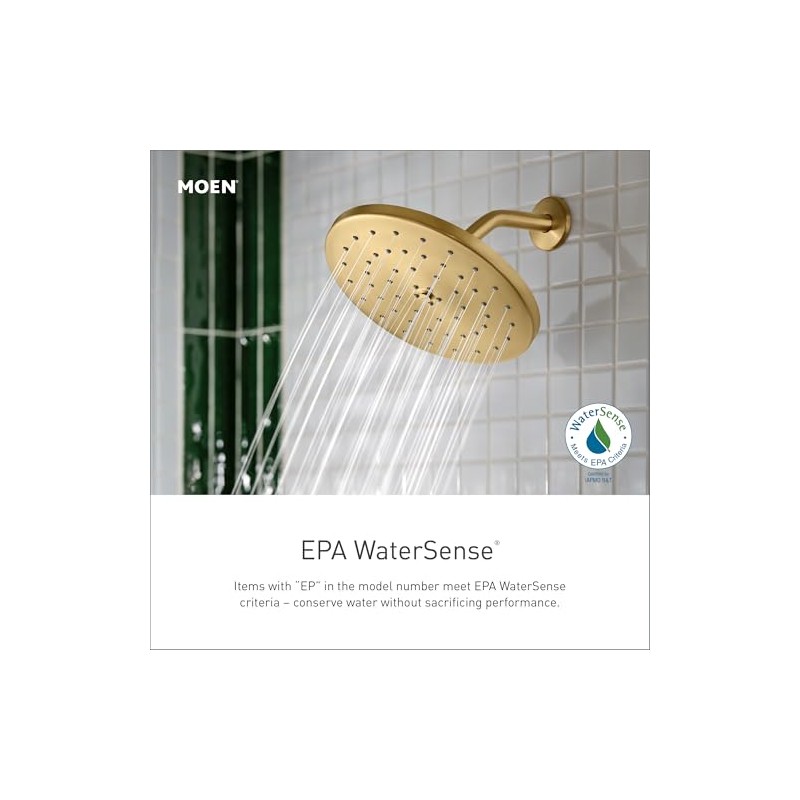 Moen 6302EPORB One-Function Eco-Performance Shower Head, Oil Rubbed Bronze