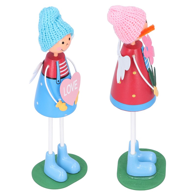 Wooden Dolls Home Bookcase Decoration Desktop Ornament Wedding Gift Wooden