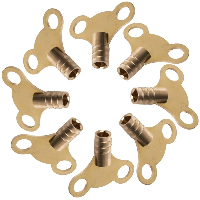 Radiator Bleed Valve Key - Clock Style for Bleeding and