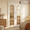 Ranbo H-Shaped 24" Push Pull Door Handle,Back to Back, 400mm