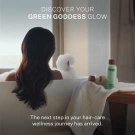 REMILIA Green Goddess Shampoo for Damaged Hair – With Rosemary Oil & Green Tea Extract – Cleansing, Strengthening, Vegan – Made in USA – 8.5 fl oz